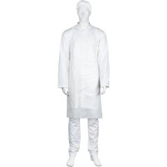 Engangsforklæde Usteril LDPE 125 x 75 cm 18 micron Hvid - 50 stk/pk