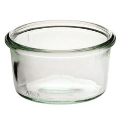 Patentglas Weck uden Låg i Glas 165 ml - 6 stk/krt