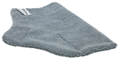 Mikrofiberhandske, 260 mm, Grå
