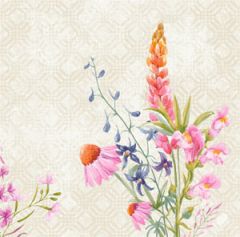 Dunisoft Serviet 40 x 40 cm Floret - 60 stk/pk