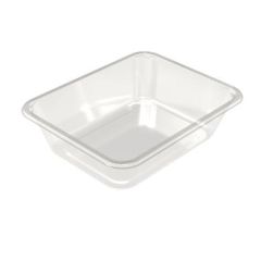 Bakke 1-rum 1660 ml 227 x 178 x 60 mm APET Klar - 336 stk/krt