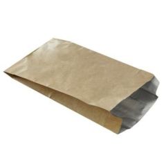 Kraft Grillpose m. aluminium FSC Brun - 250 stk/krt