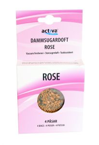 Duftkugler til støvsuger, Rose - 4 stk/pk