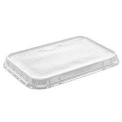 Plastlåg Klar APET 301 x 200 x 25 mm - 272 stk/pk