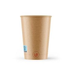 Pap Kaffebæger Single Wall Ø80 x H93 mm 250 ml/8 oz Brun - 50 stk/ps