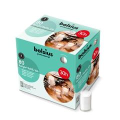 Refill Relight Brændetid 30 timer til Glaslys Klar - 80 stk/krt