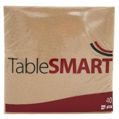 TableSmart Serviet Airlaid 40 x 40 1/4 Natur - 40 stk/pk