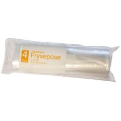 CaterSource Frysepose 4L m/skrivefelt, LDPE - 35 rl x 60 Stk/krt