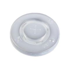 Catersource Plastlåg Fladt t/bæger Ø90 mm - 100 stk/pk