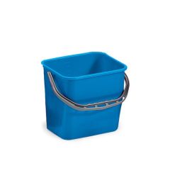 TTS Plastikspand m. Plastikhåndtag 12 L, Blå