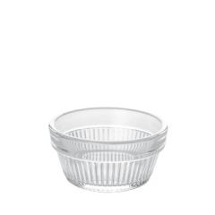Flergangs Madglas 75 ml Riflet Klar - 44 stk/pk