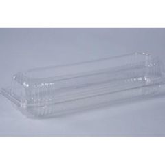 Bakke Flutes 310 x 107 x 66 mm APET Klar - 375 stk/krt