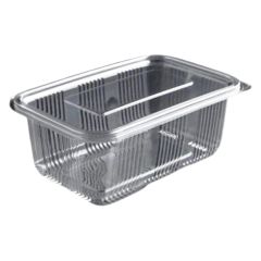 Bæger m/låg Catersource RPET Klar 1000 ml - 100 stk/pk