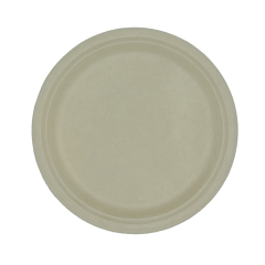 Bagasse Tallerken Brun Ø15,5 cm - 50 stk/pk