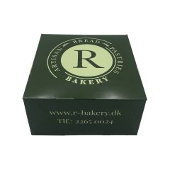 Kageæske R-Bakery 200 x 200 x 100 mm 4-pkt limet 290 gr - 25 stk/pk
