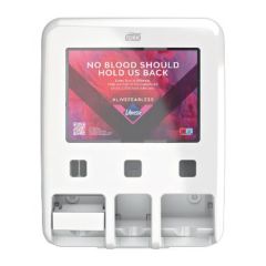 Tork Period Care Dispenser Hvid til Libresse bind/tampon