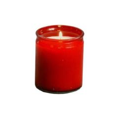 Glaslys Starlight Refill Rød 50 timer - 30 stk/krt