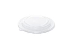 PP Plastlåg Rund Ø21 cm Klar - 75 stk/pk