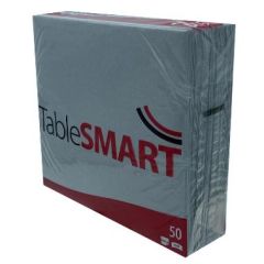 TableSmart Airlaid Serviet 40 x 40 Grå - 50 stk/pk