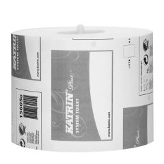 Katrin Plus System Toiletpapir 2-lags Hvid - 36 rl/krt