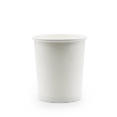 Pap Suppebæger 750 ml/26 oz 115 mm Hvid - 50 stk/pk