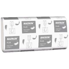 Katrin Plus C-Fold Håndark 2-lags - 16 pk/krt