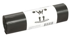 Sækko-Boy sæk 50 L sort LLDPE Borstar/virgin - 24 rl/krt