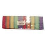 Svamp multi Mini assorterede farver.10 Stk/pk.