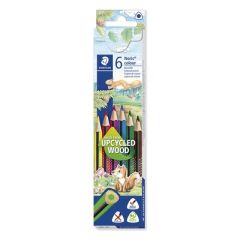 Staedtler Noris Farveblyanter Spids Assorteret - 10 pk x 6 stk/krt