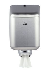 Tork M2 Centerfeed Dispenser i Rustfrit stål - 1 stk/krt