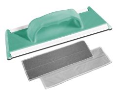 TTS Microfiber Glasmoppe startsæt 5 mopper + håndtag, 30 cm