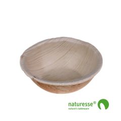Palmeblad Dipskål Ø60 mm - 25 stk/pk