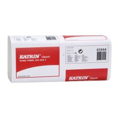 Katrin Classic Håndark Zig Zag 2 lag, 20 pk x 200 stk/krt