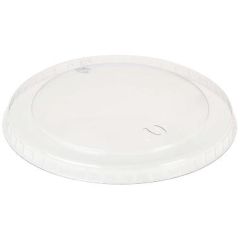 Plastlåg Klar Ø96 mm Bionedbrydelig PLA - 50 stk/pk