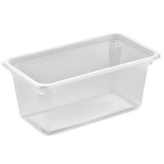 Plastbakke Kageboks 1-rum 860 ml PP Klar - 512 stk/krt