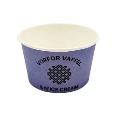 Isbæger Vorfor Vaffel 250 cc PE-coated - 54 stk/pk - UDEN AFGIFTER OG GEBYR