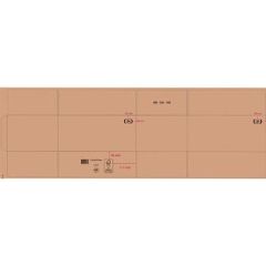 Pap Kasse Brun 400 x 260 x 180 mm - 25 stk/bnt