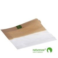 PLA Sandwichpose Natur 230 x 210 x 2 x 35 mm - 500 stk/krt