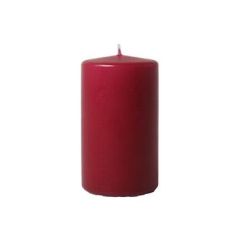Bloklys 40 timer, Ø60 x 120 mm, Bordeaux - 12 stk/krt