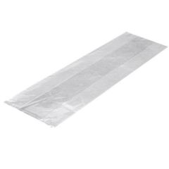 Plastpose 120x35x480 mm 25 my LDPE, klar - 1000 stk