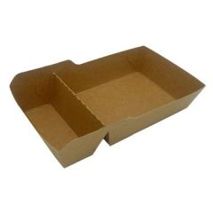 Pap/PE Bakke 2-delt 190/160 x 105/85 x 45/35 mm - 80 stk/ps