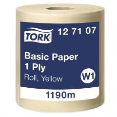 Tork W1 Aftørringsrulle Basic Industri 1-lag 1 rl