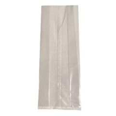 Plastpose 30 my m/Sidefals OPP Klar - 10o stk/pk