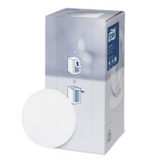 Tork Kopunderlag Ø9 cm 8-lag, Hvid - 250 stk/pk