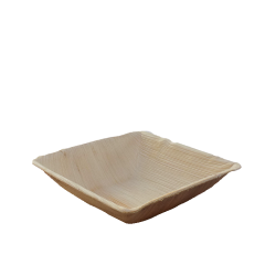 Palmeblad Skål 14 x 14 cm - 25 stk/pk