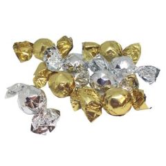 Chokoladekugler m. karamelsmag ca. 80 stk - 1 kg/ps