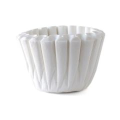 Catersource Skålfilter Ø350/152 mm 5 L, Hvid - 250 stk/pk