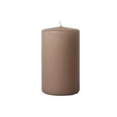 Bloklys 40 timer, Ø60 x 120 mm, Mørk Sand - 12 stk/krt