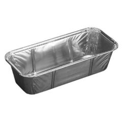 Alubakke til leverpostej 610 ml 204 x 92 x 49 mm 7367 - 100 stk/pk