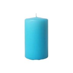 Bloklys 40 timer, Ø60 x 120 mm, Hot Turkis - 12 stk/krt